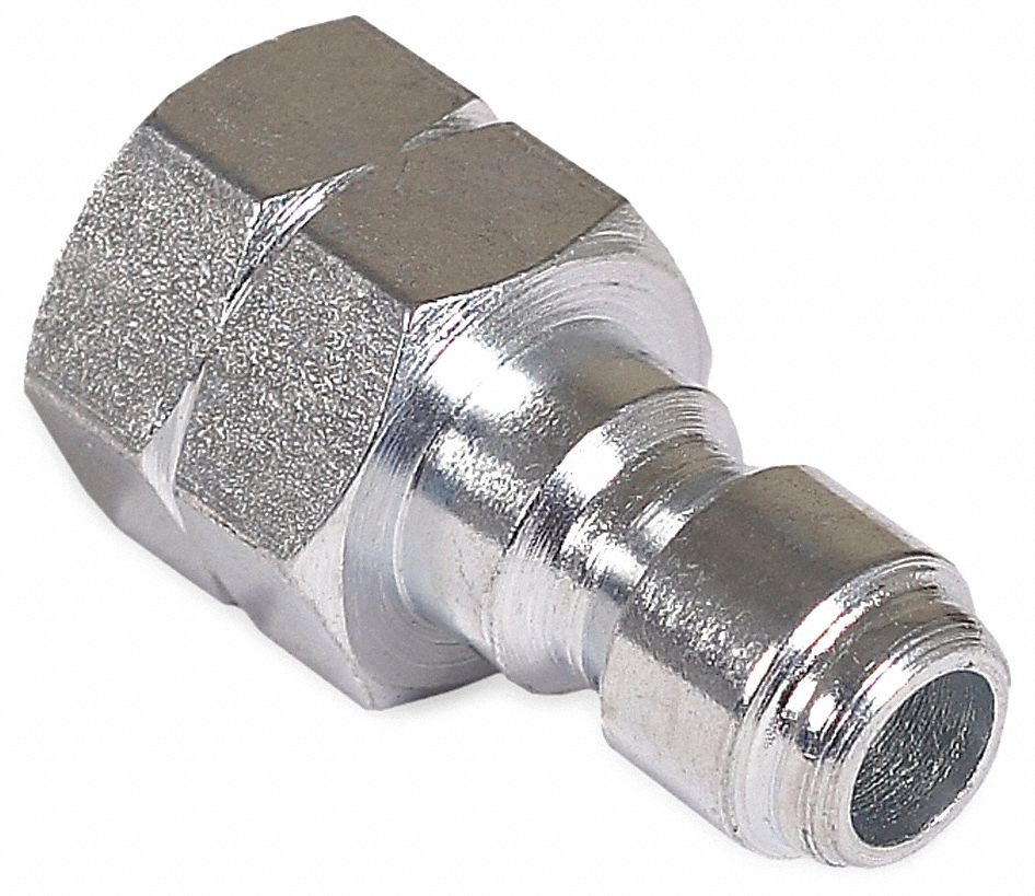 QUICK-CONNECT PLUG, ¼ IN (F)NPT, ¼ IN (M) QUICK CONNECT