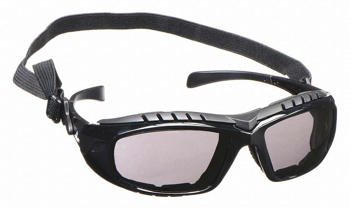 MCR SAFETY, Wraparound Frame, FullFrame, Safety Glasses 35ZA36