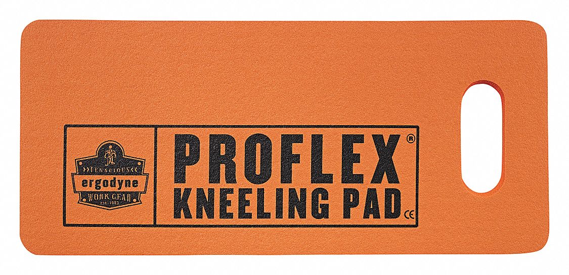merge Lengthen Lukewarm PROFLEX BY ERGODYNE Kneeling Pad: 18 in Lg, 8 in Wd, Compact/Handle for  Carrying/Hanging - 35ZA81|375 - Grainger