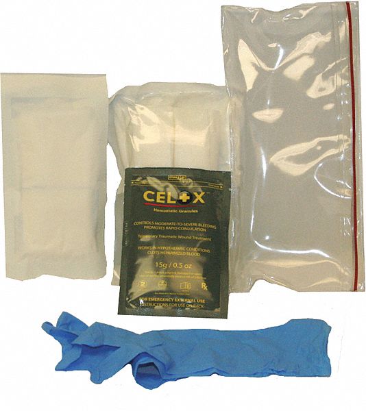 Bleeding Control Kit Bleeding Disorders; Emergency Services; First Aid Kits; Hospital or Clinic; Hunters; Individuals on Blood Thinners; Law Enforcement; Marine or Yacht; Military; Remote Outdoor Adventure; Sports