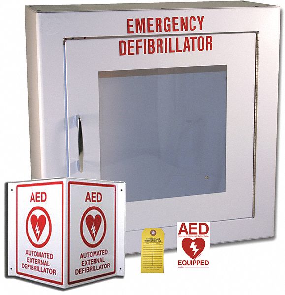 35ZC57 - AED Labeling/StorageKit Includes Signage