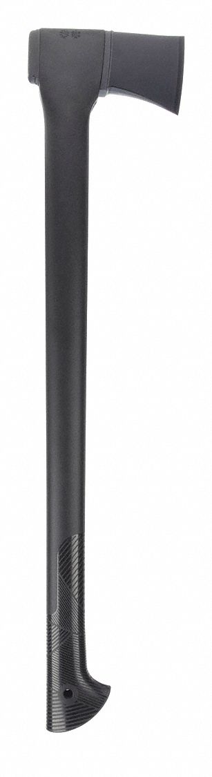 AXE, 28 IN OVERALL L, 3½ IN CUTTING EDGE L, 3 LB HEAD WT, STEEL, MULTI-COMPONENT