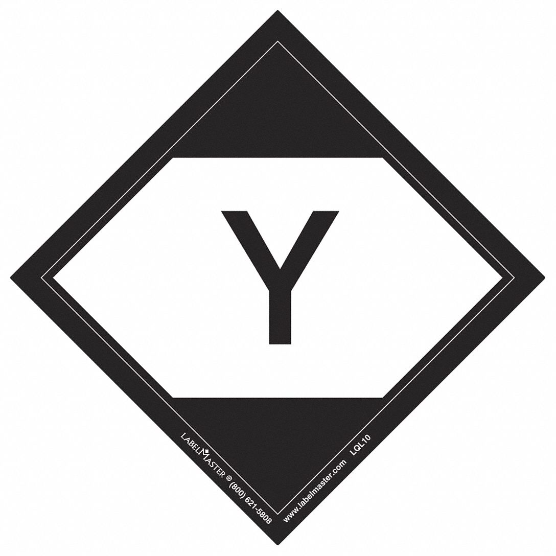 LABELMASTER DOT Handling Label, Language English, Handling Label/Placard Type Limited Quantities