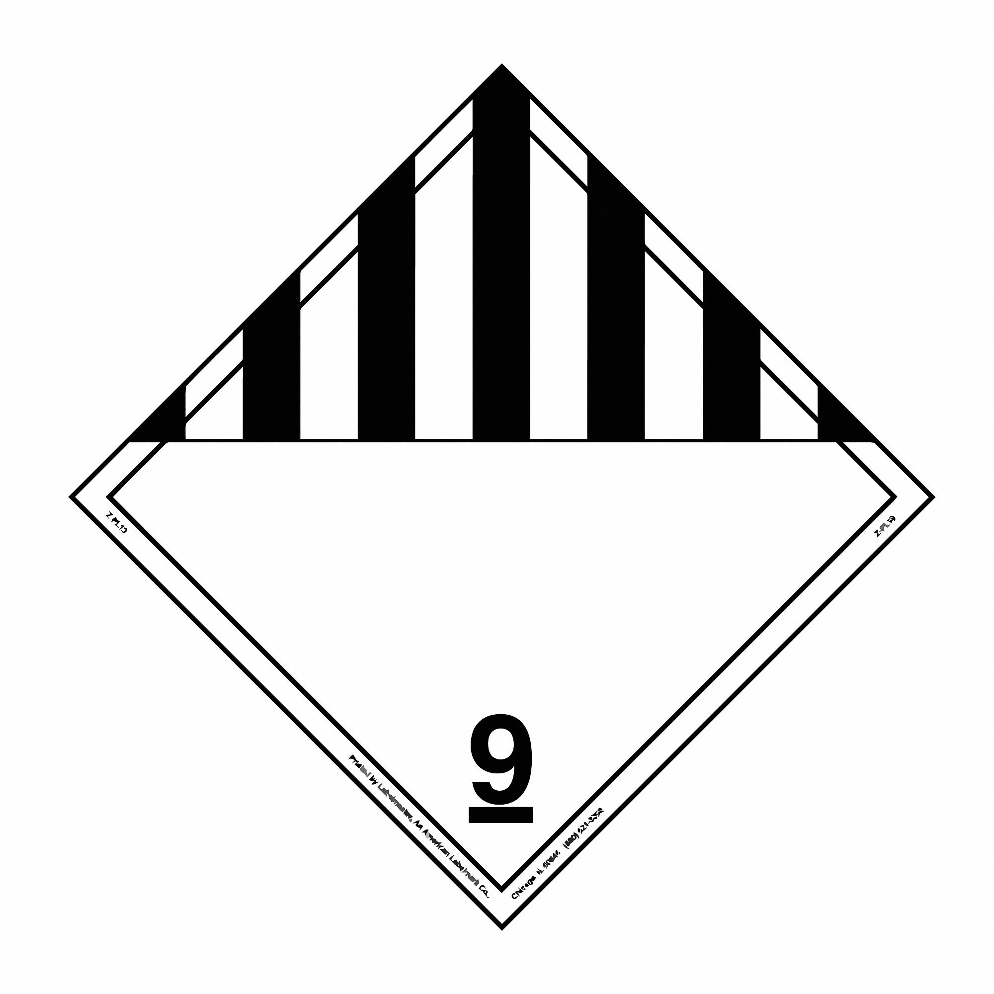 LABELMASTER DOT Container Placard, Container Label/Placard Type