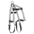 INDUSTRIAL HARNESS, 400 LBS, CSA Z259.10 STANDARD, PASS-THROUGH BUCKLES, SIZE L, STEEL/POLYESTER