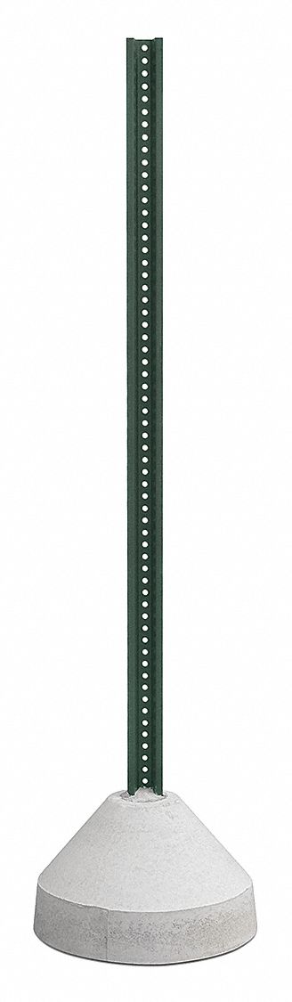 Concrete Base w/U-Channel Post 125 lb