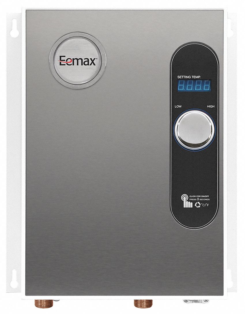 EEMAX 240V General Purpose Electric Tankless Water Heater, 18,000 W