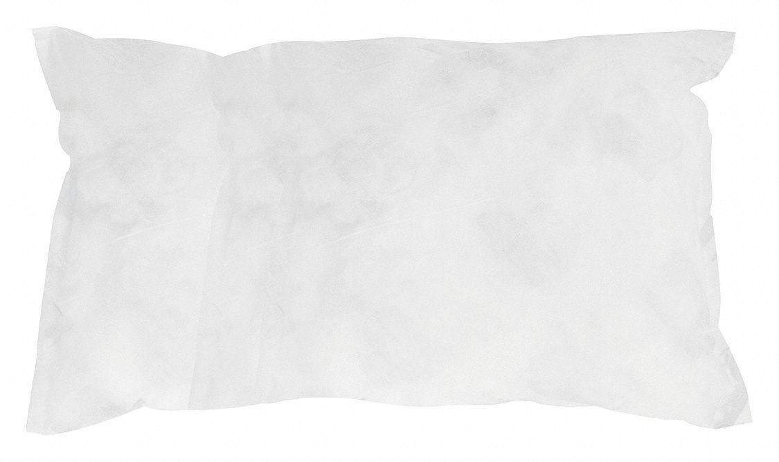 COUSSIN ABSORBANT,BLANC,18 GAL,PQ10