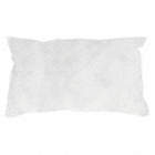ABSORBENT PILLOW, 8½ X 17 IN, 8 GALLON/PACK, 1.6 GAL/PILLOW, CASE, WHITE, 5 PK