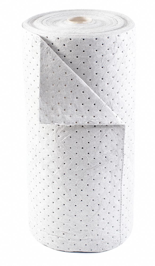 ROULEAU ABSORBANT,BLANC,20 - 29 GAL