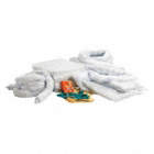 SPILL KIT REFILL, 32 GALLON ABSORBED PER KIT, GOGGLES/PAIR OF NITRILE GLOVES
