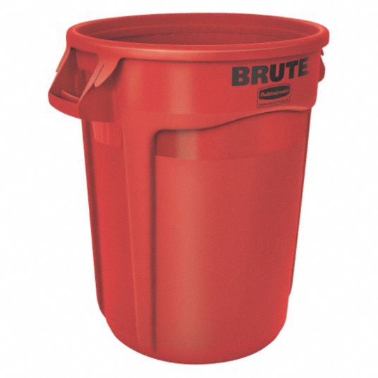 Rubbermaid Commercial Products Brute 20 Gal. Gray Round Trash Can