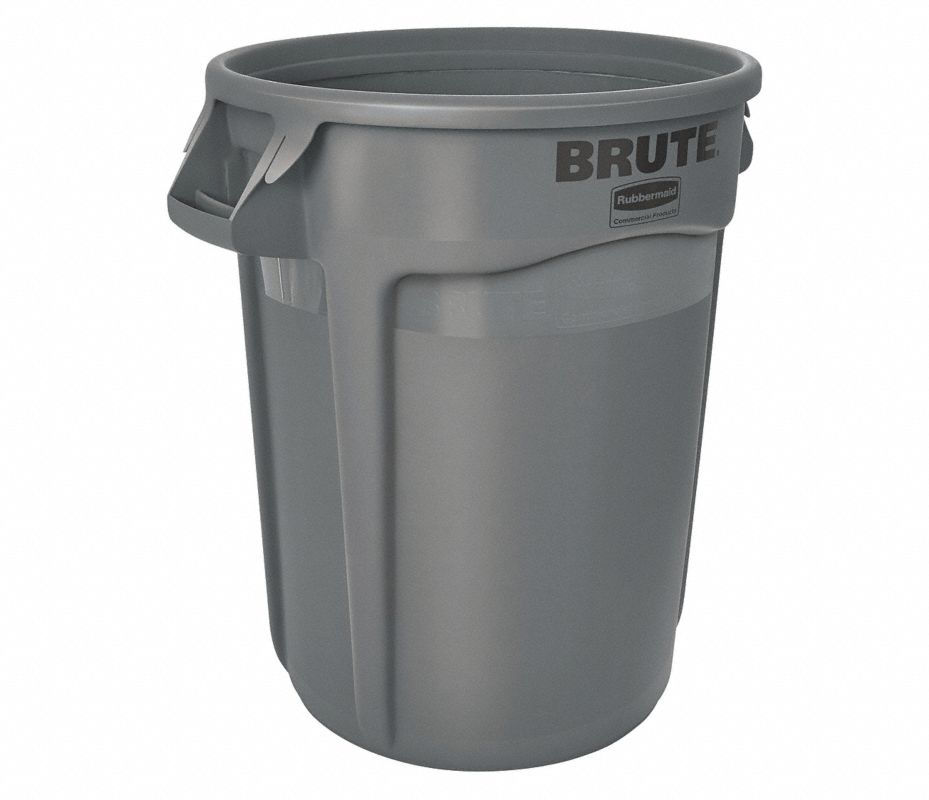RUBBERMAID COMMERCIAL PRODUCTS Bote de Basura, 32 gal., Receptáculo