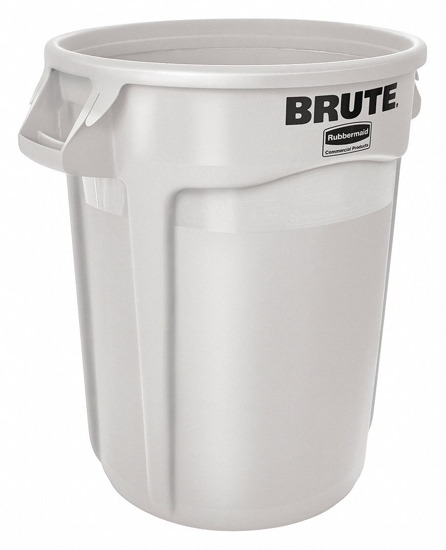 UTILITY CONTAINER,32 GAL.,WHITE