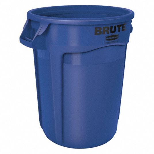 Rubbermaid Commercial Brute 32 Gal. Plastic Commercial Trash Can