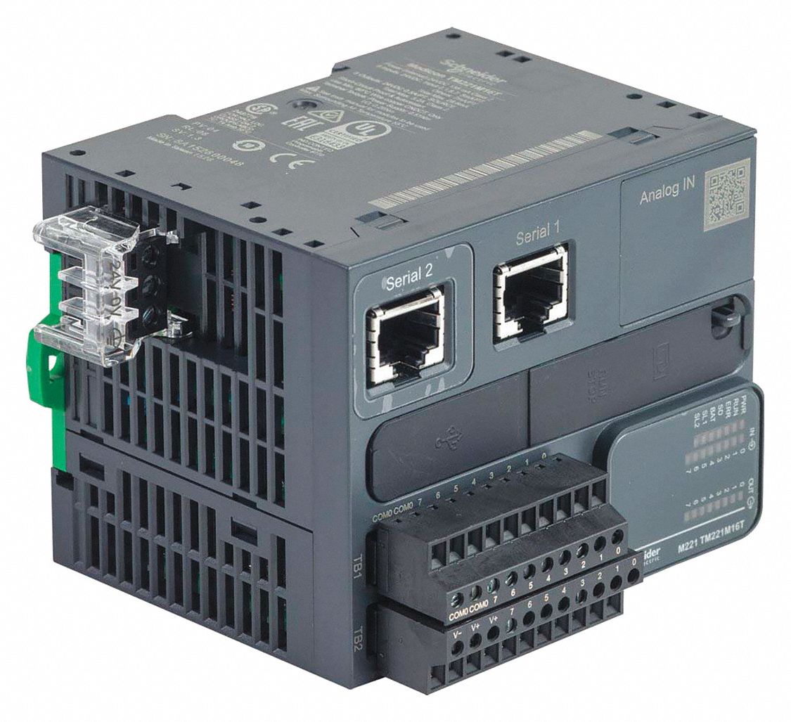 PLC: (2) Analog/(8) Discrete, (8) Transistor, 24V AC : 24V DC