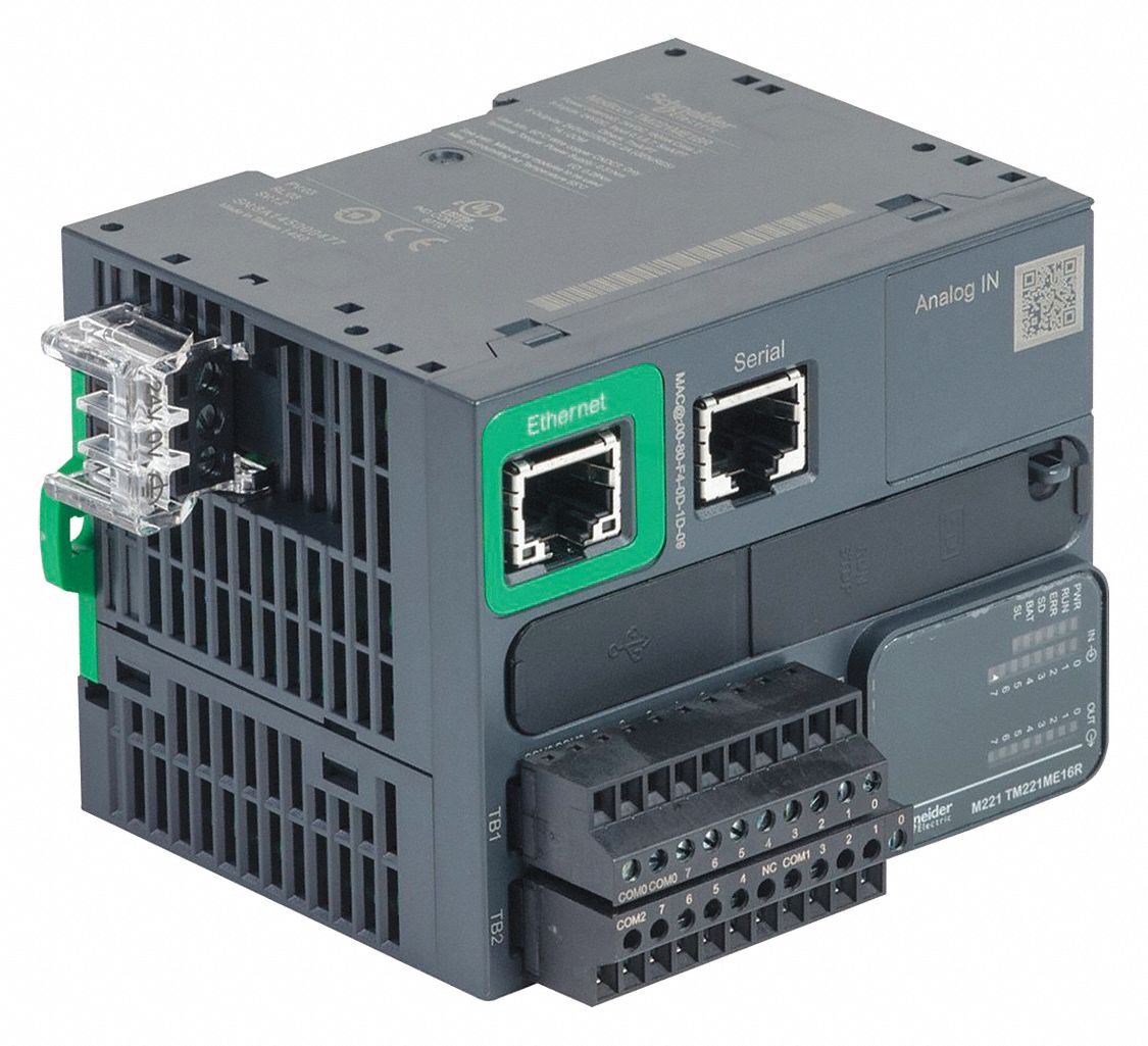 PLC: (2) Analog/(8) Discrete, (8) Relay, 100 to 240V AC