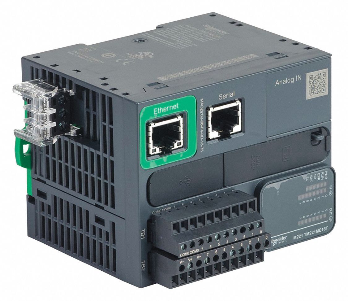 PLC: (2) Analog/(8) Discrete, (8) Transistor, 24V AC : 24V DC