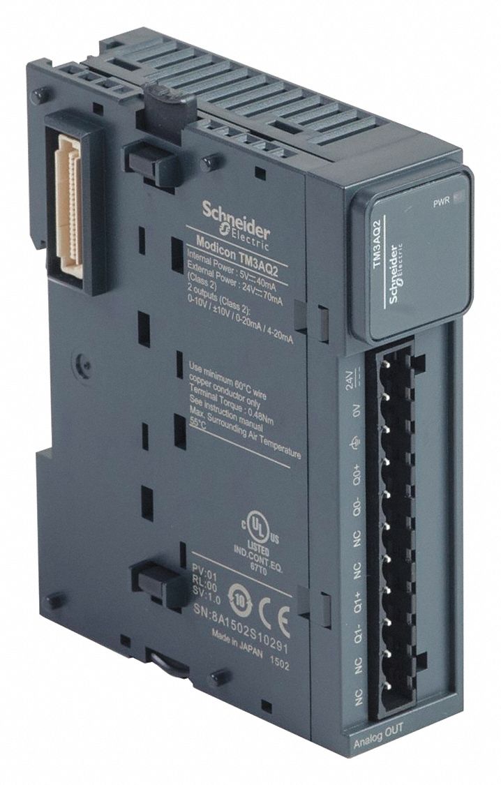 Analog Output Module: (2) Analog Out