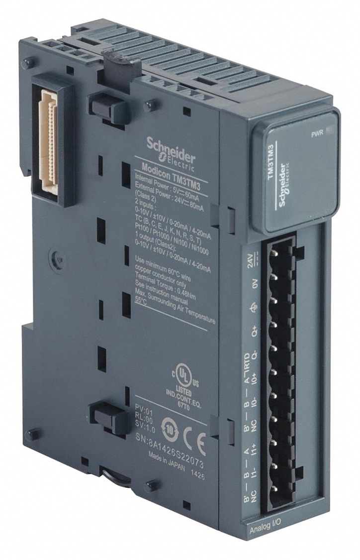 Extension Module, Modicon Mfr. No.M221 PLC, Extension Module 35ZW09