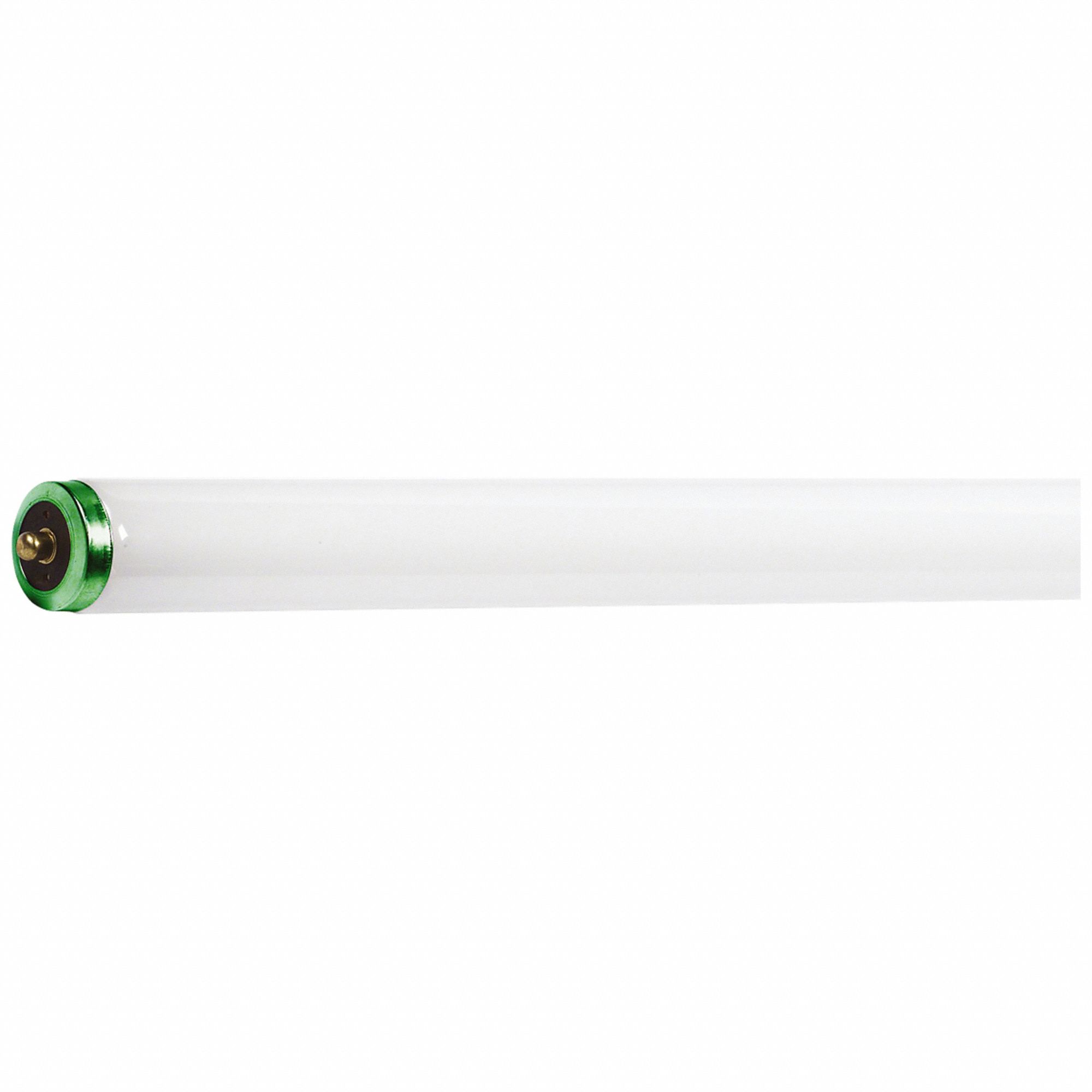 Linear Fluorescent Bulb: 4 ft Nominal Lg, T12, 39 W Watt, 4100K, 2, 600 lm Light Output