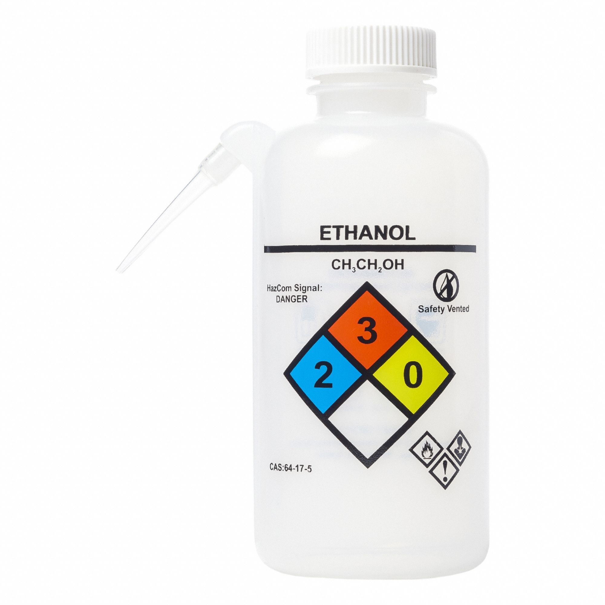 Wash Bottles Plastic Colorless PK6
