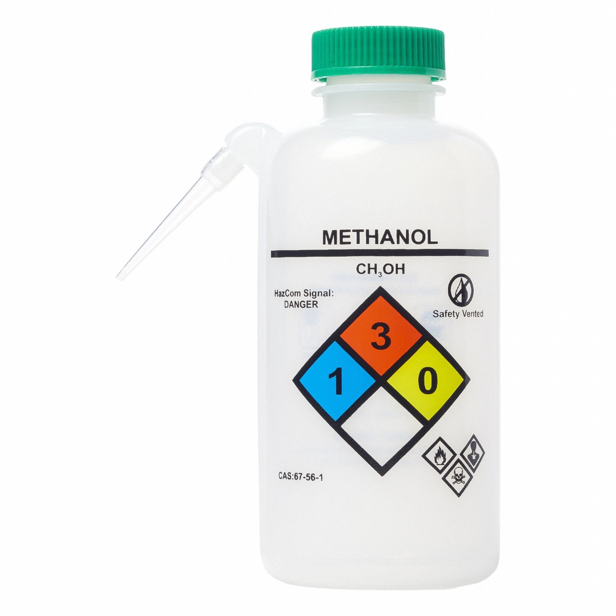 Wash Bottles Plastic Colorless PK6