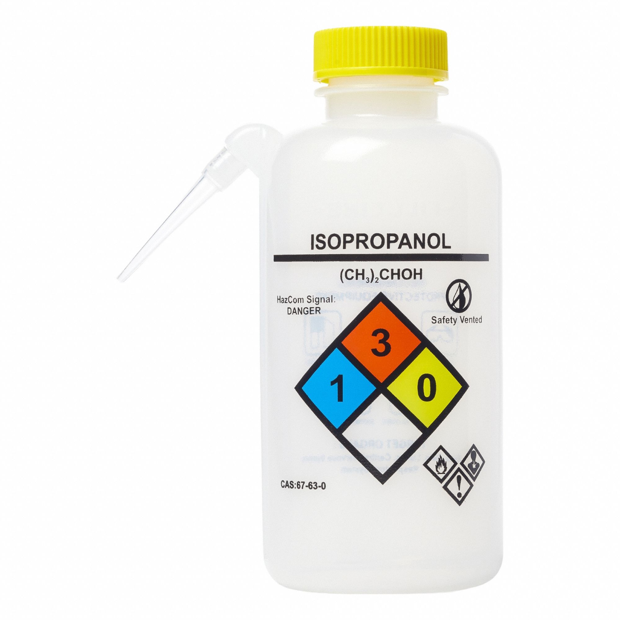 Wash Bottles Plastic Colorless PK6