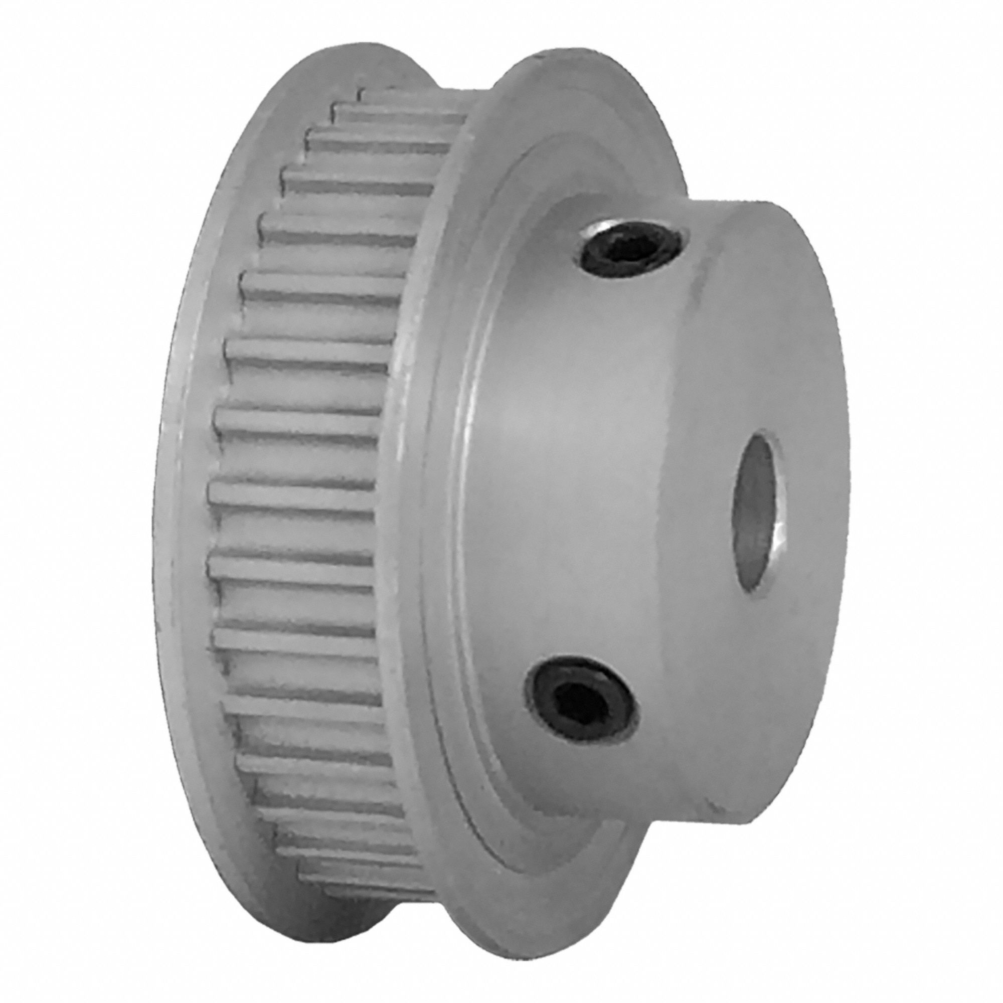 DAYTON Timing Pulley: Curvilinear, Fixed, For HTD Timing Belt Section, For 6 mm Belt Wd, 36 Teeth (MPN 36-3M06-6FA3). Key specifications — Brand: DAYTON; Finish: Clear Anodized; For Belt Series: Powerhouse®.