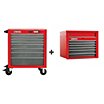 Industrial Premium-Duty Top Chest & Rolling Cabinet Combinations, 30" to 39" Wide image