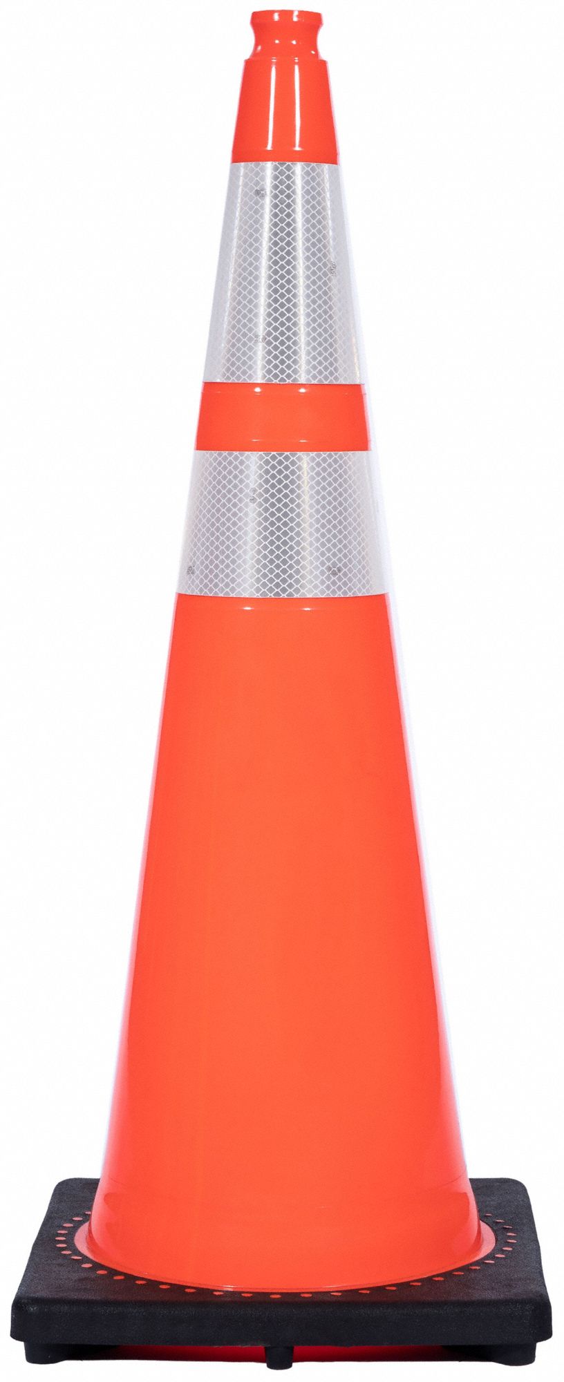 CONE CIRCULATION,36 PO,ORNG,PVC,STNDRD