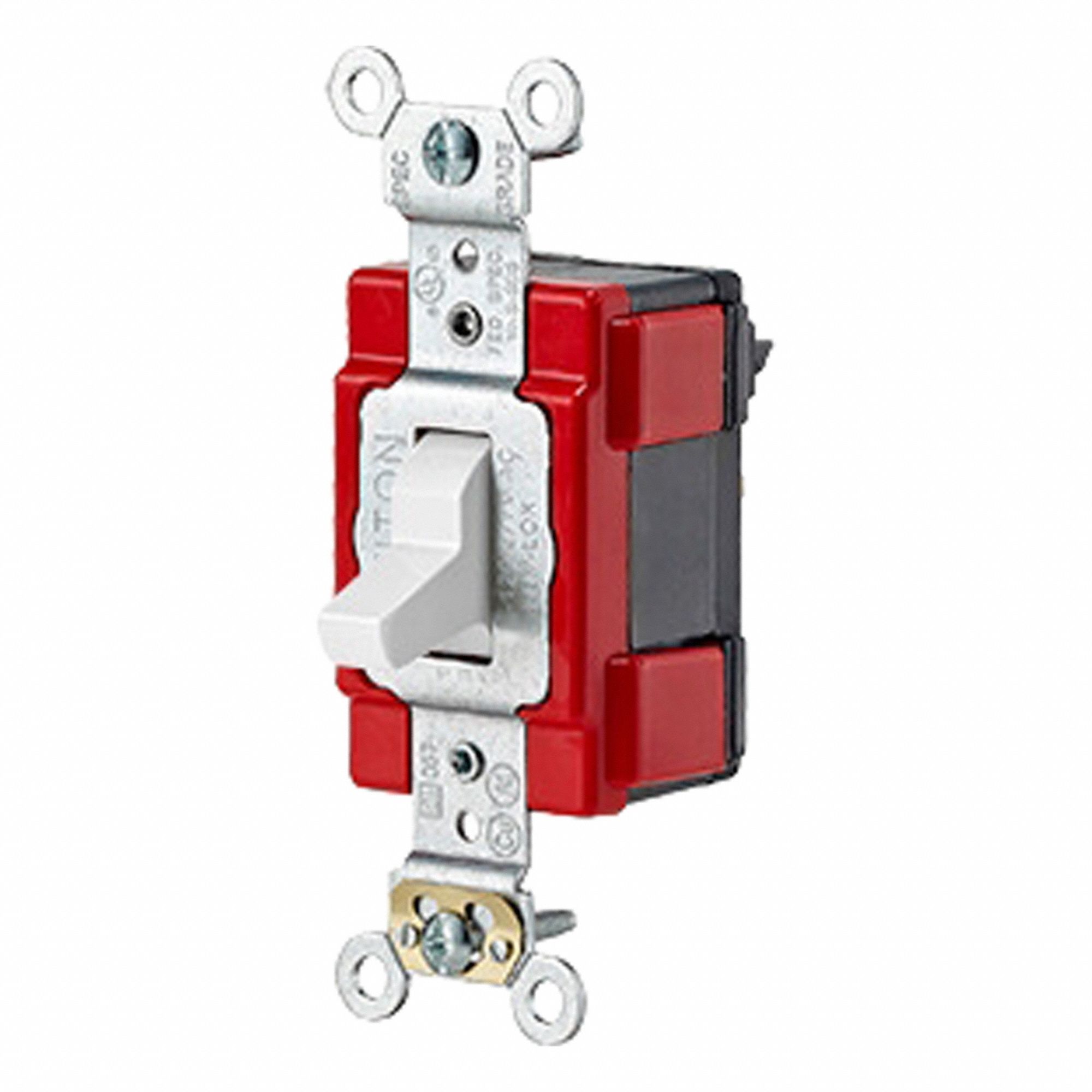 Wall Switch 1 hp Toggle 20 A White