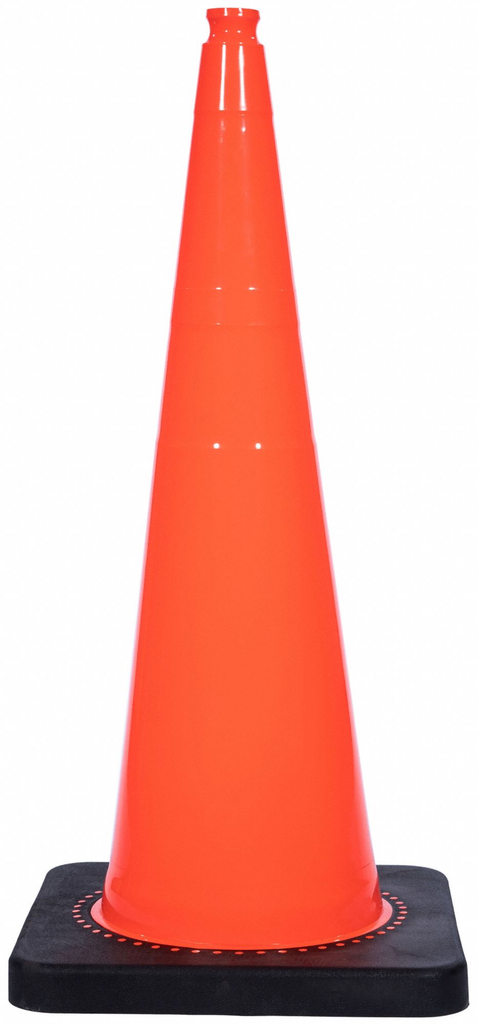 CONE CIRCULATION,36 PO,ORNG,PVC,STNDRD