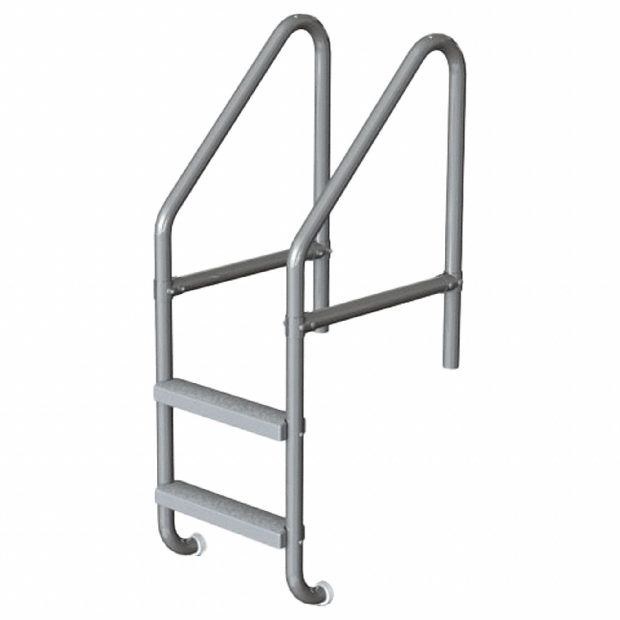 SPECTRUM, 3 Treads, 25 in Tread Ht, Pool Ladder - 817HM6|36399-25-.065 ...