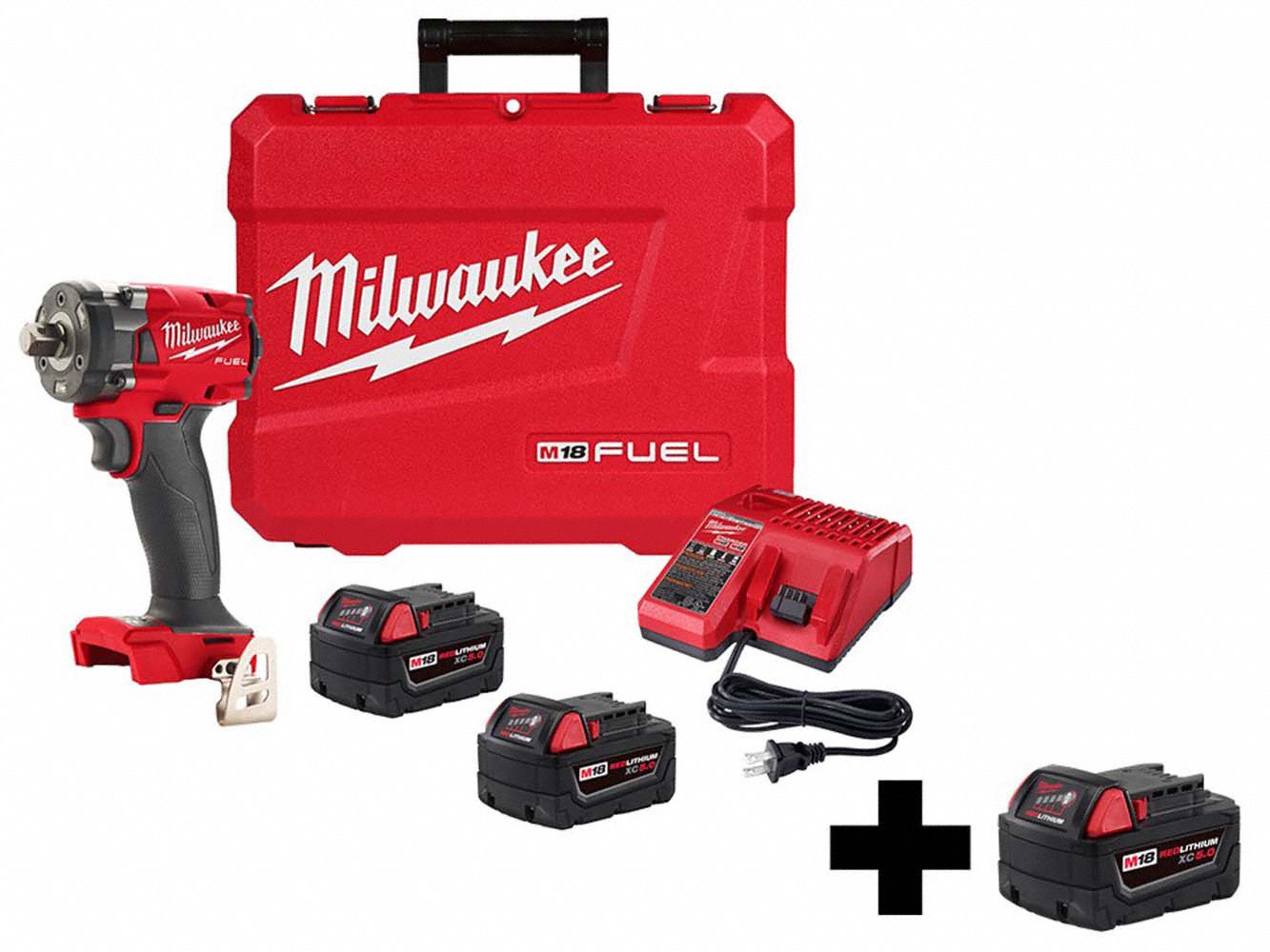 M18 FUEL 1/2 Compact Impact Wrench Kit