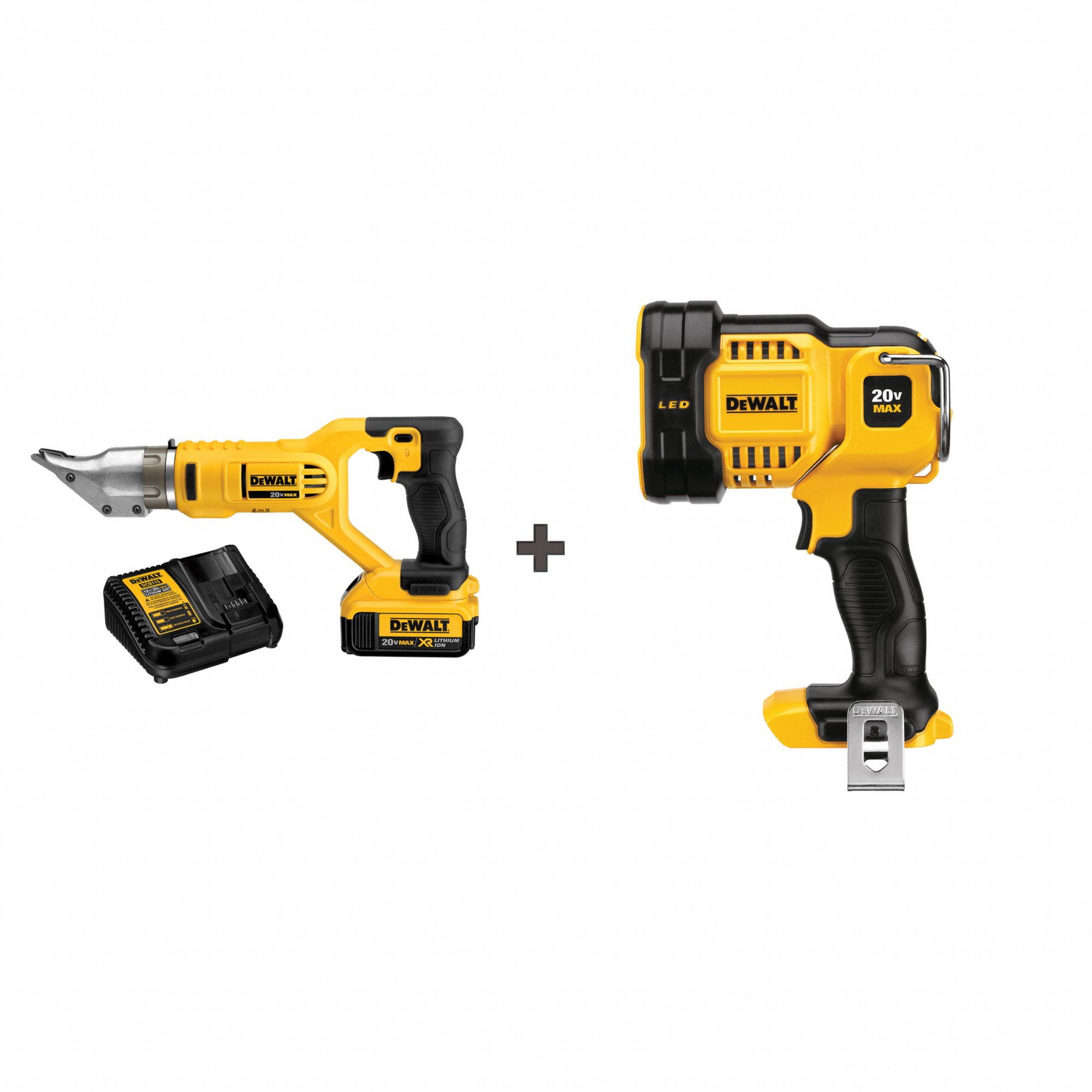 Cordless Shear Kit, 18 ga., 20V