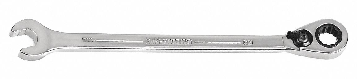 Ratchet Combo Wrench 12 3/4 in Revrsbl