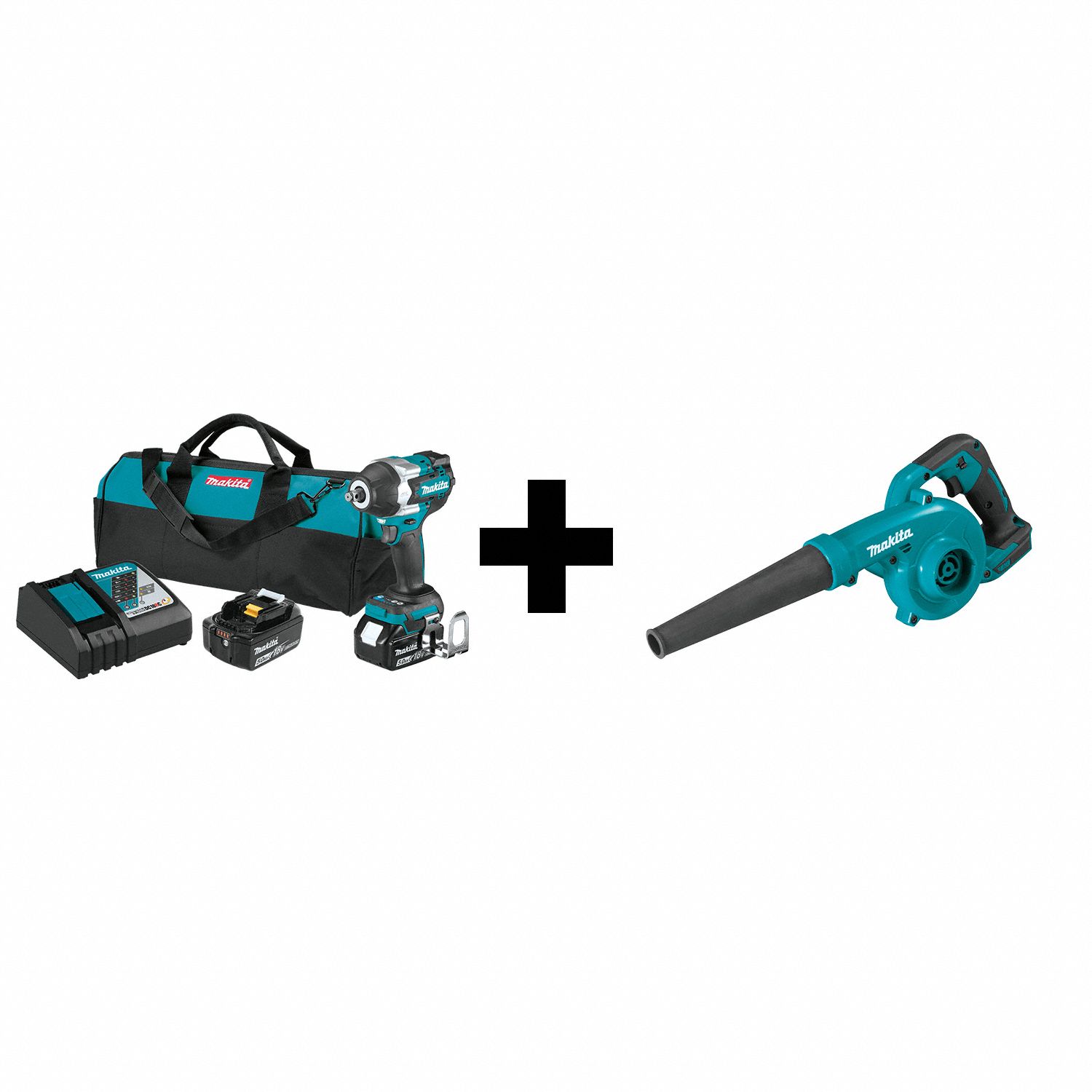 LXT BL 1/2" Impact Wrench Kit, 18V