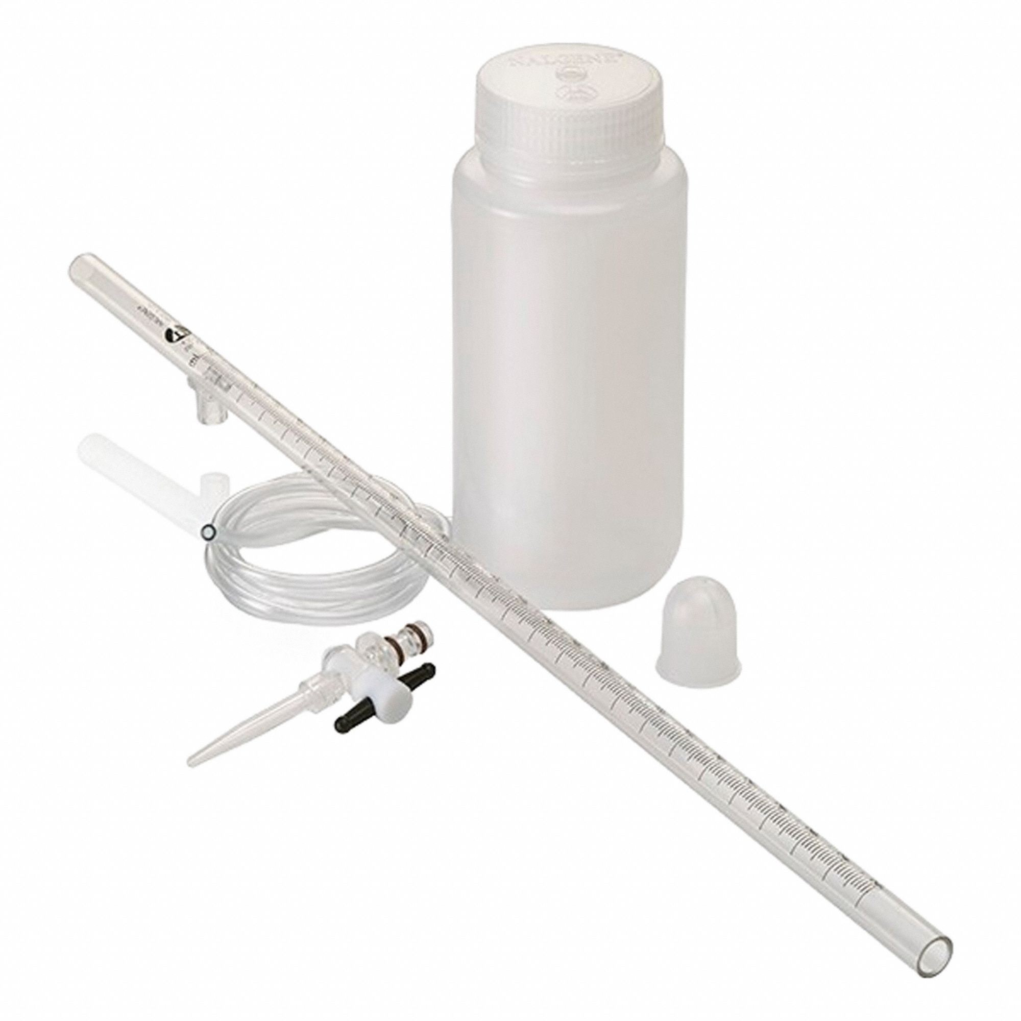 Automatic Fill Buret: 25 mL, ±0.60 mL, E287, Acrylic, 14 mm Body Dia, 52.8 cm Overall Ht