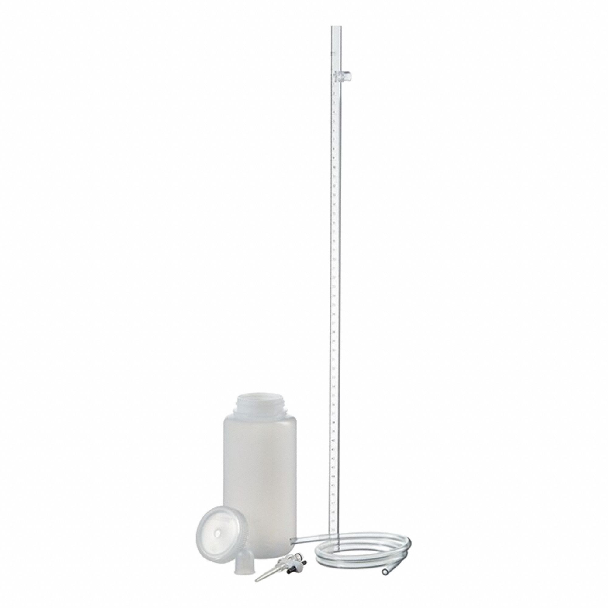 Automatic Fill Buret: 50 mL, ±0.10 mL, E287, Acrylic, 14 mm Body Dia, 71.9 cm Overall Ht