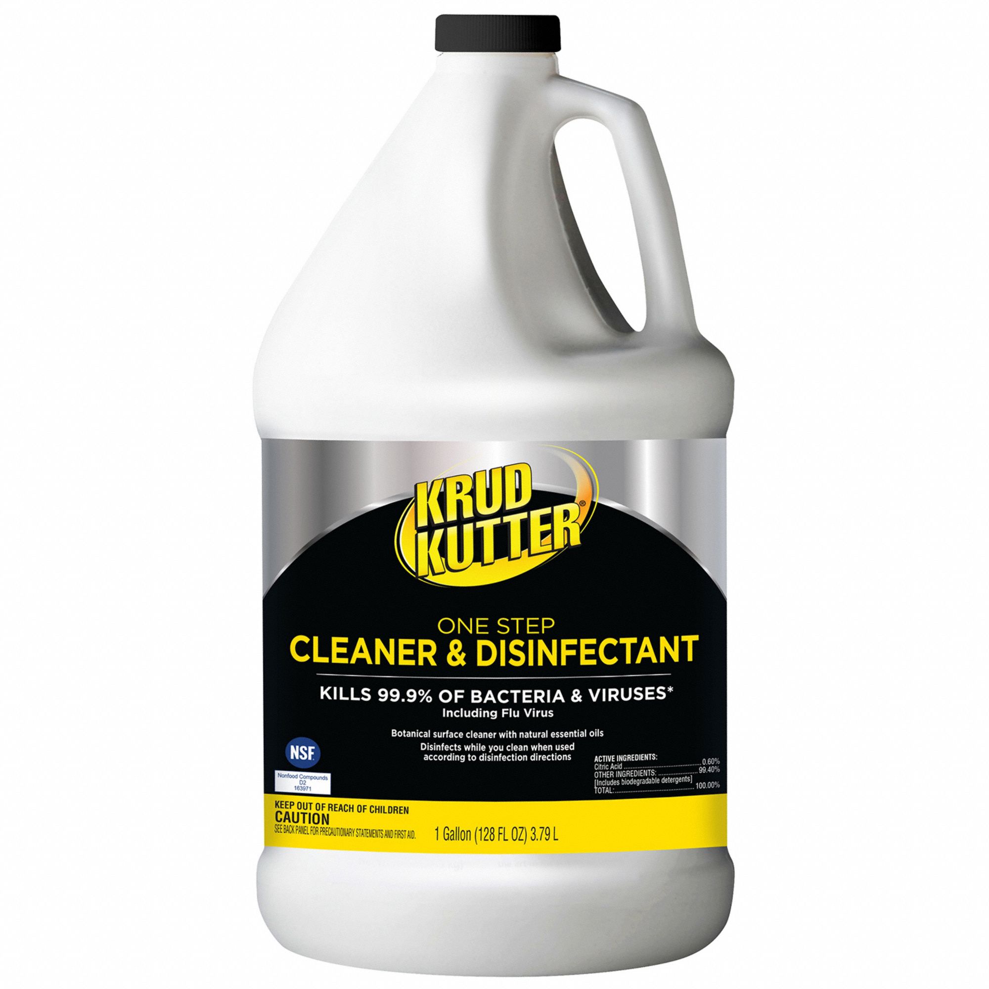 KRUD KUTTER, Spray Bottle, 1 gal Container Size, Disinfectant Cleaner
