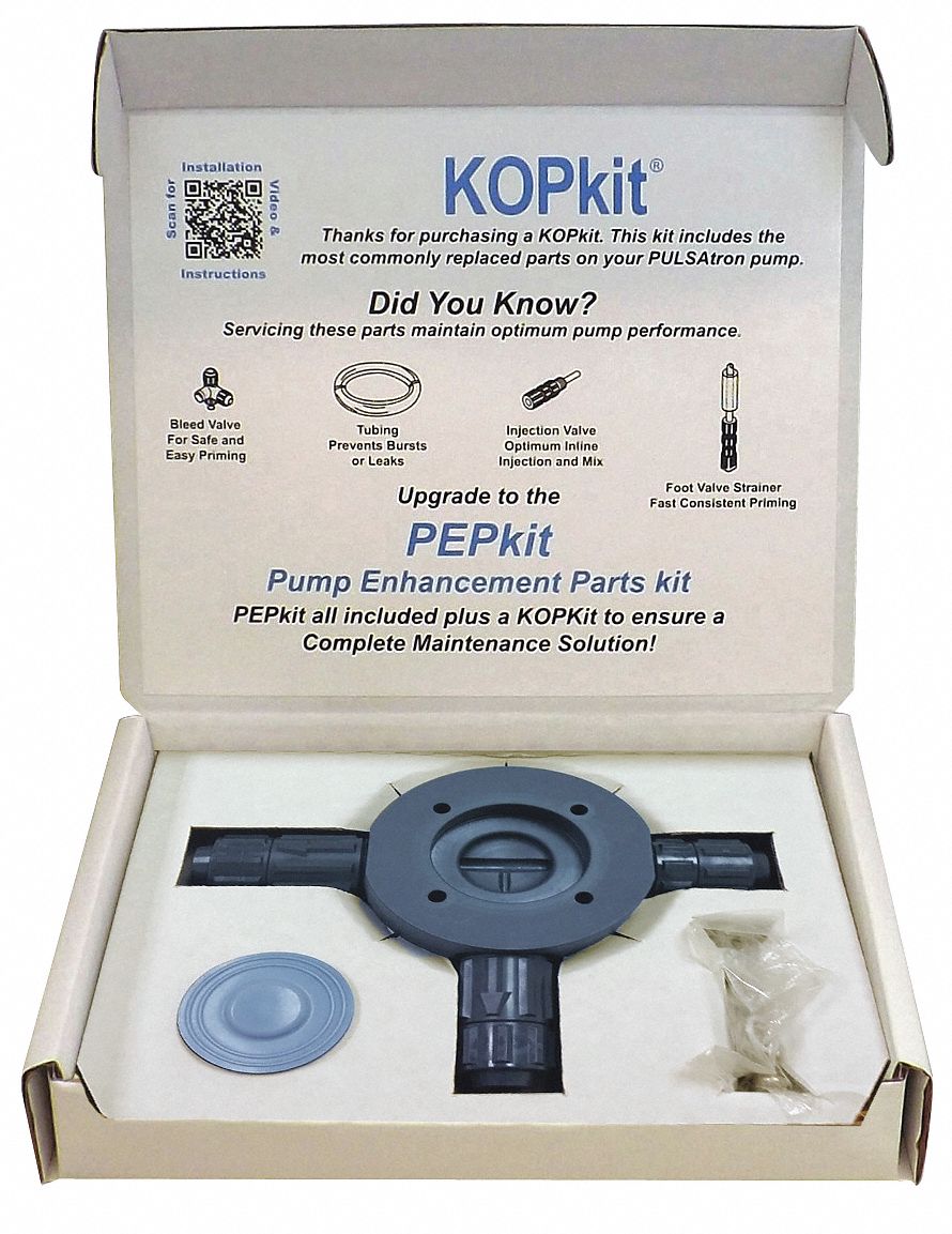 PULSATRON, Pump Head Repair Kit, K4VVC9, Pump Repair Kit - 367G43 ...