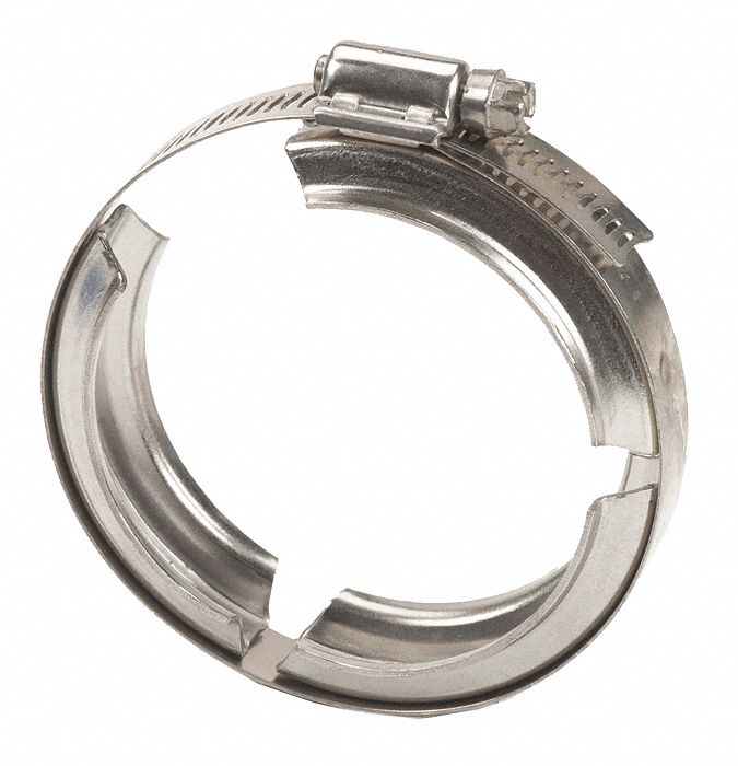 Worm Screw Clamp,Standard Port,2" 367G64FC200 Grainger