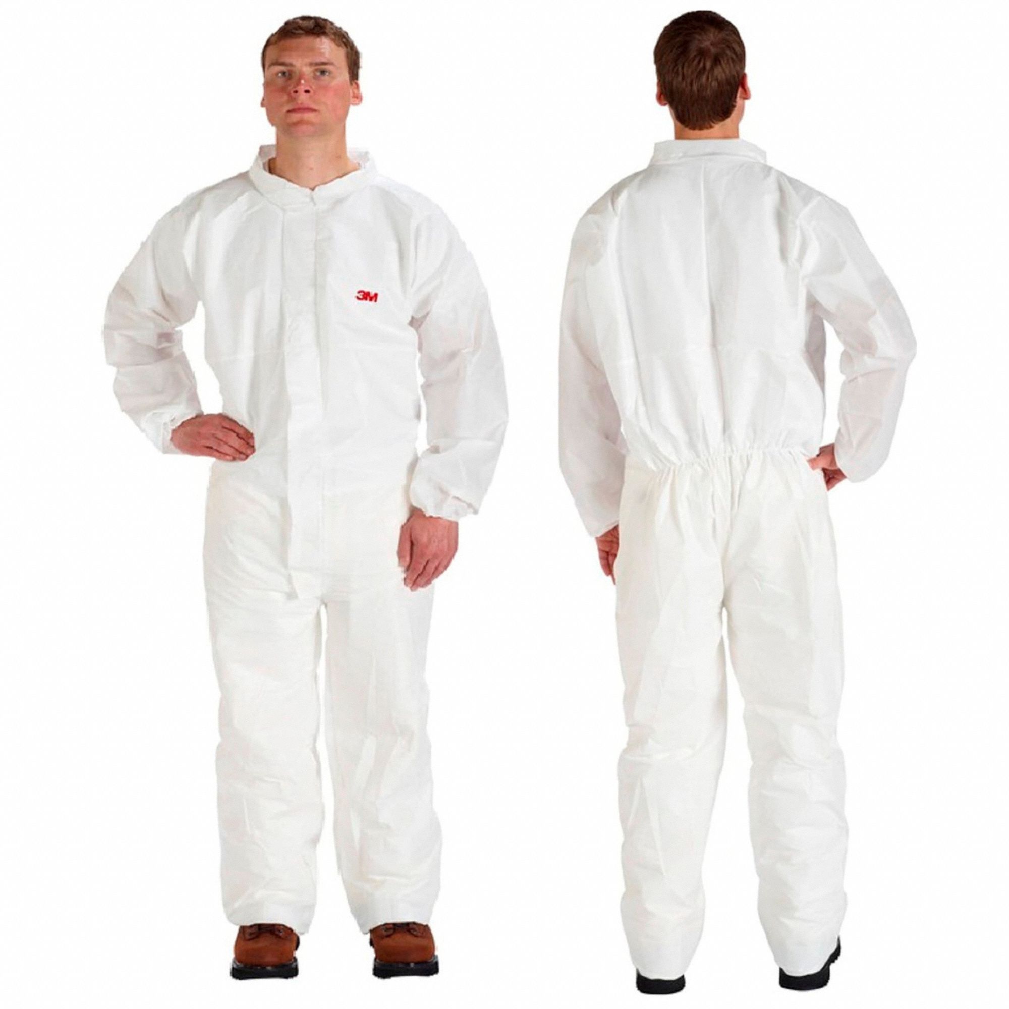 Microporous Film Laminate, Light Duty, Disposable Coveralls 367H76