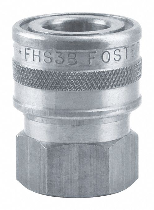 Socket, Straight Thru, Snap-Tite, Brass