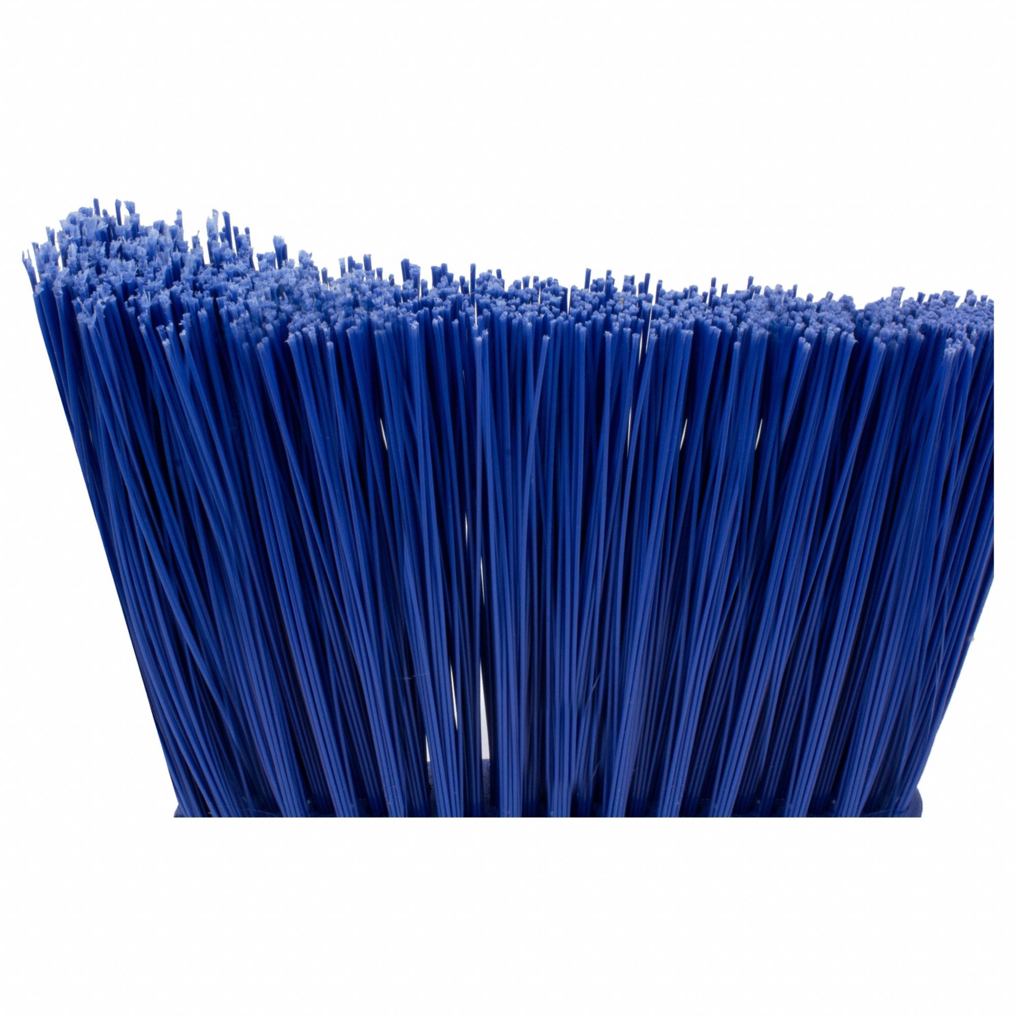 Hvy-Duty Angle Broom Head, 12", Blu, PK12