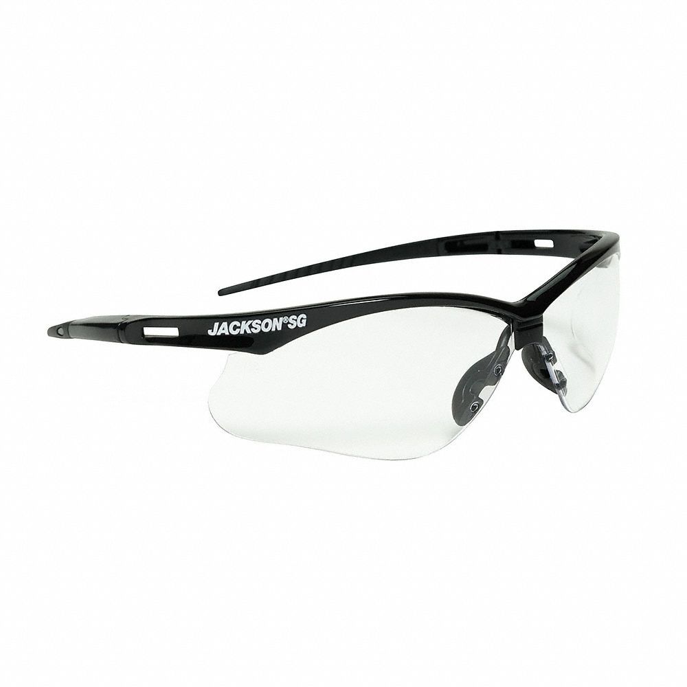 Safety Glasses, Clear / Uncoated