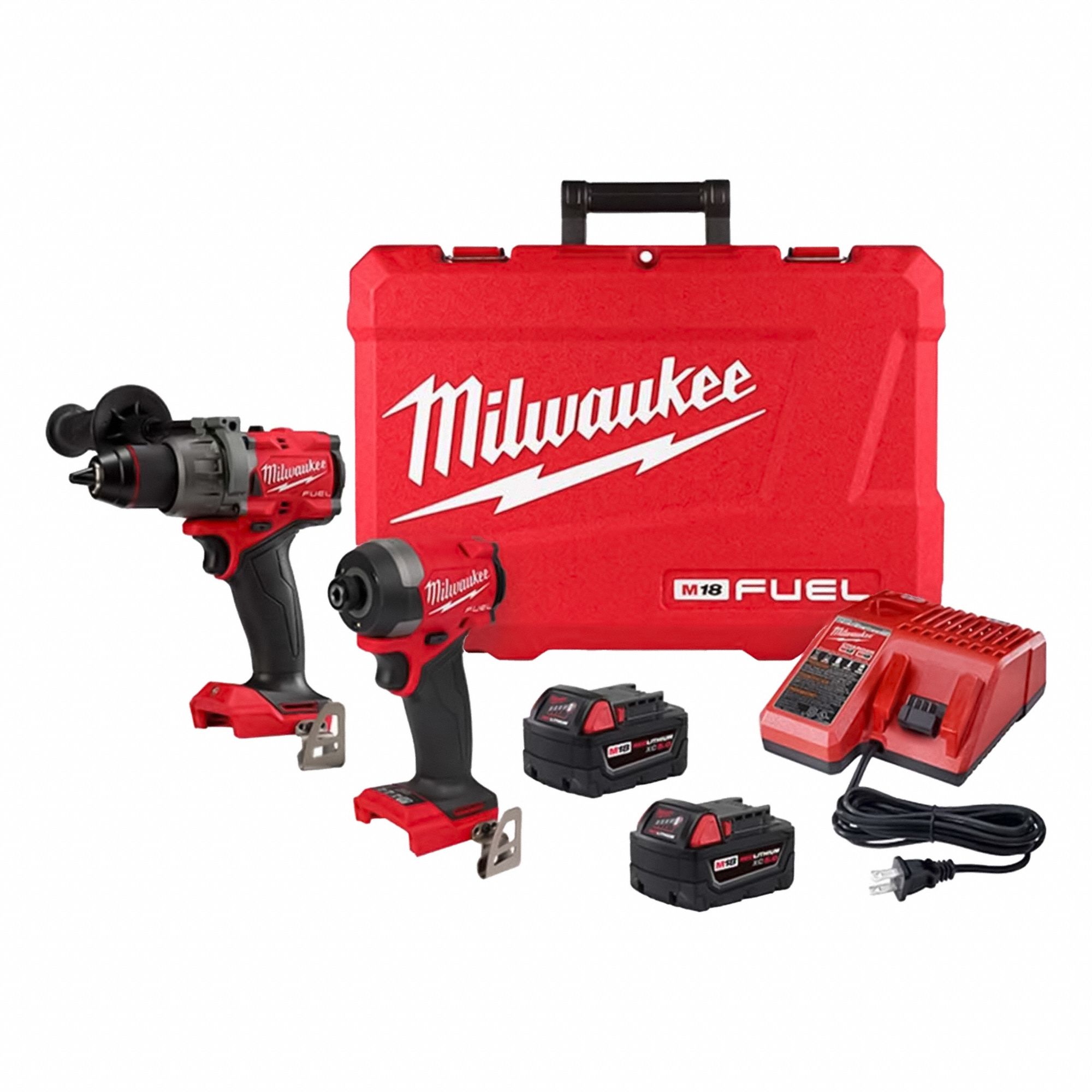 Cordless Combination Kit: 2 Tools, Hammer Drill/Impact Driver, 18 V DC Volt, M18 FUEL™