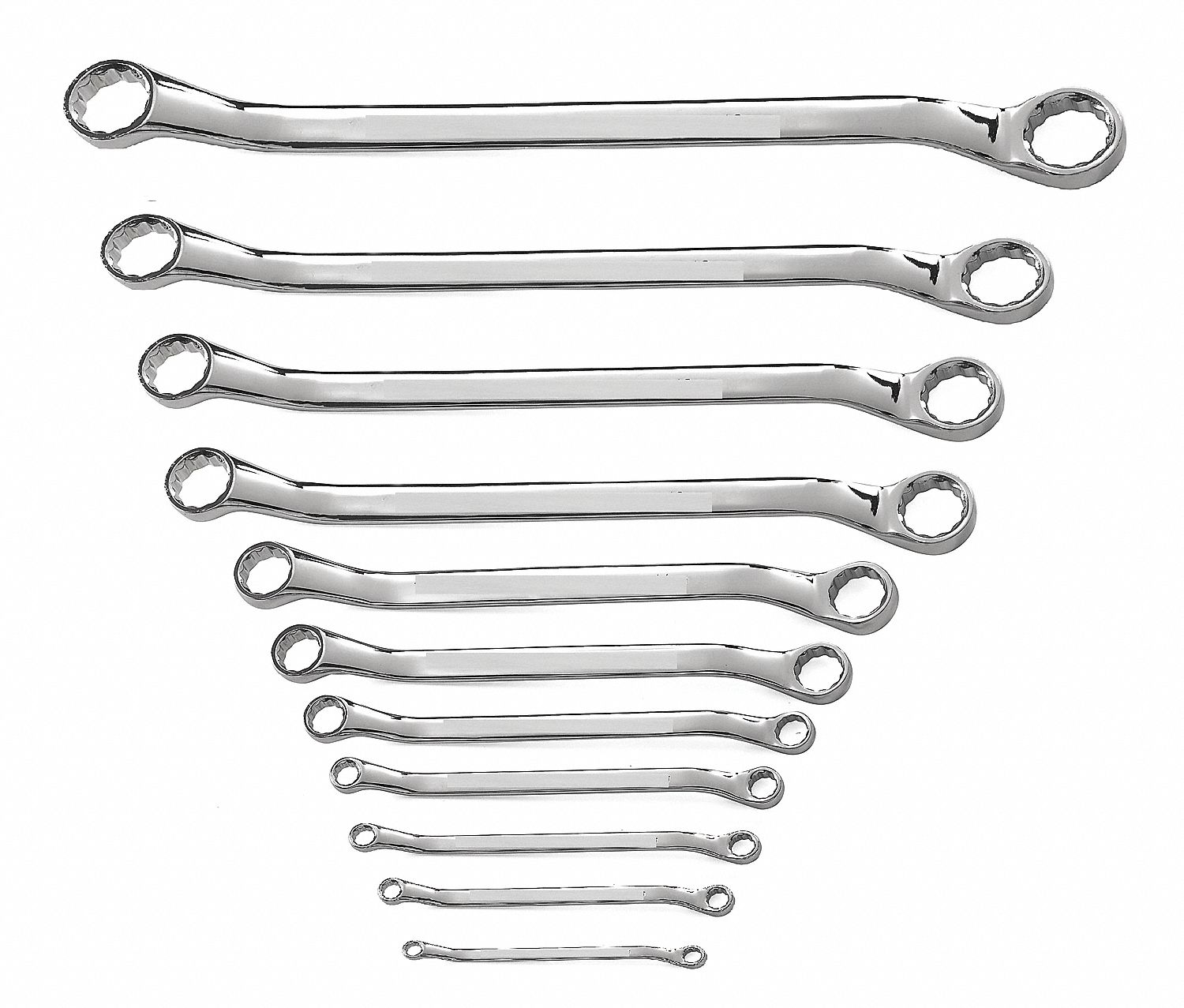 WESTWARD Box End Wrench Set, Chrome, Insulated No, 6 to 32 mm - 36A169 ...