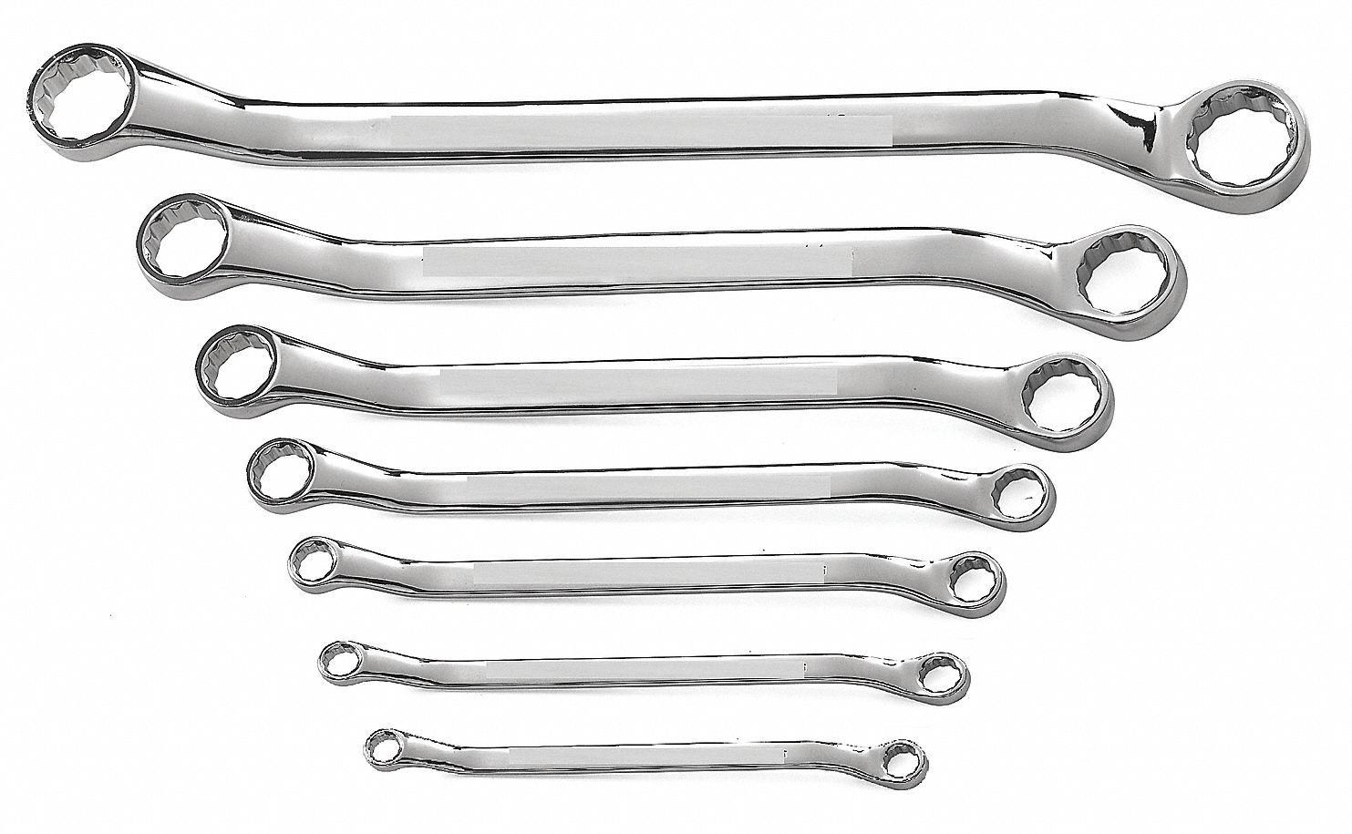 WESTWARD Box End Wrench Set, 7 Pieces, 12 Pts 36A17036A170 Grainger